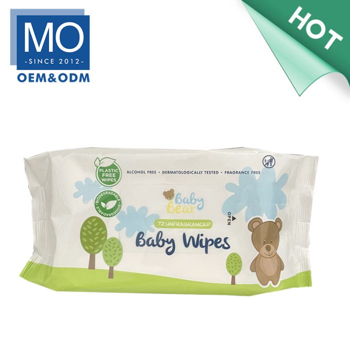 Hypoallergenic Biodegradable Baby Wipes BW-2234 chnmingouwipes.com